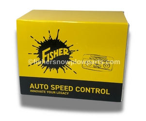 The 32850 Fisher Electric Hopper Spreaders Auto Speed Spreader Control is an essential factory genuine replacement part designed for optimal performance with all Fleet Flex Electric Hopper Spreaders manufactured since 2016. This high-quality control unit seamlessly integrates with compatible models, including Fisher SteelCaster, Fleet Flex PolyCaster, and Tempest Stainless Steel & Poly Hopper Spreaders.