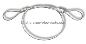 Enhance the performance of your snowplow with the 43554 - FISHER - WESTERN - SNOWEX SNOWPLOWS Wing Extension Lanyard. Made specifically for 8'6" and 9'6" models, this genuine factory replacement part ensures compatibility and reliability.

Crafted from durable materials, the 12" long lanyard features a loop/loop design, making installation quick and straightforward. Protect your equipment and maintain optimal functioning in harsh winter conditions with this essential accessory.

12" long for precise fit
Loop/loop design for easy installation
Compatible with 43510-1 wing extension kits
Durable construction for long-lasting use

Upgrade your snowplow accessories and tackle winter with confidence!