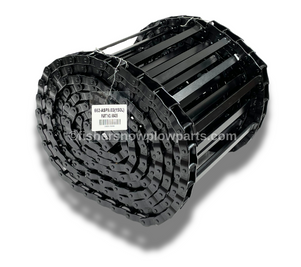 Enhance your snow management experience with the 68435 - FISHER PROCASTER - WESTERN ICE BREAKER HOPPER SPREADERS conveyor chain. This factory genuine replacement part ensures maximum performance and durability for your spreader operations.

Designed for seamless integration, the 10' conveyor chain includes master link pins and features 150 strong links. Keep your spreader in top shape to handle all winter weather conditions with ease.

Factory genuine replacement for reliability
Includes 150 durable link construction
Master link pins for easy installation
Compatible with FISHER PROCASTER and WESTERN ICE BREAKER models

Invest in quality and efficiency with the 68435 conveyor chain for optimal snow spreading performance.