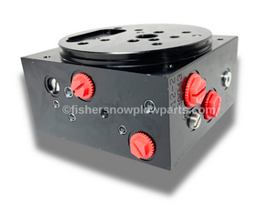 SIDE VIEW - Enhance the performance of your Fisher XLS or Western Wideout snowplow with the 85844 Primary Valve Manifold. This factory genuine replacement part ensures durability and reliability, giving you peace of mind during the harsh winter months.

Designed specifically without coils or cartridges, it simplifies maintenance and guarantees a precise fit for optimal functionality. Equip your snowplow with this essential component for seamless snow removal.

Genuine Fisher and Western replacement part
No coils or cartridges for easy installation
Enhances the efficiency of your snowplow
Durable construction for long-lasting use

Keep your snowplow in top condition with the 85844 valve manifold, the perfect upgrade for reliable snow management.