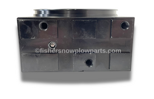 MOUNTING SIDE VIEW - Enhance the performance of your Fisher XLS or Western Wideout snowplow with the 85844 Primary Valve Manifold. This factory genuine replacement part ensures durability and reliability, giving you peace of mind during the harsh winter months.

Designed specifically without coils or cartridges, it simplifies maintenance and guarantees a precise fit for optimal functionality. Equip your snowplow with this essential component for seamless snow removal.

Genuine Fisher and Western replacement part
No coils or cartridges for easy installation
Enhances the efficiency of your snowplow
Durable construction for long-lasting use

Keep your snowplow in top condition with the 85844 valve manifold, the perfect upgrade for reliable snow management.