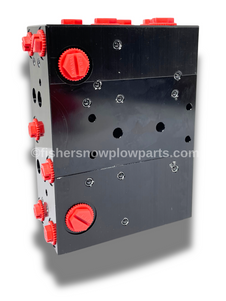 FISHER XLS BACK SIDE - CONNECTS TO PRIMARY MANIFOLD ON THIS SIDE - Elevate your snowplowing efficiency with the 87347 - FISHER XLS - WESTERN WIDEOUT SNOWPLOWS Factory Genuine Replacement Part. This Secondary Valve Manifold is designed specifically for optimal compatibility and performance.

Factory Genuine Quality
Designed for Fisher XLS and Western Wideout models
No coils, cartridges or electrical components included.
Enhanced snowplow performance

Reinforce your snowplow's capabilities with this essential component for a smoother, hassle-free operation.