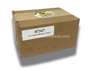 Elevate your snowplowing efficiency with the 87347 - FISHER XLS - WESTERN WIDEOUT SNOWPLOWS Factory Genuine Replacement Part. This Secondary Valve Manifold is designed specifically for optimal compatibility and performance.

Factory Genuine Quality
Designed for Fisher XLS and Western Wideout models
No coils, cartridges or electrical components included.
Enhanced snowplow performance

Reinforce your snowplow's capabilities with this essential component for a smoother, hassle-free operation.