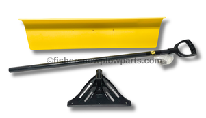 Transform your snow removal routine with the 85455-1 - FISHER SIDEWALK Factory Genuine Poly Pusher Shovel. This professional-grade tool excels in durability and performance, making it a must-have for efficient snow clearing.

Designed for both residential and commercial use, the FISHER® Heavy-Duty Pusher Shovel features a lightweight poly blade that makes pushing snow easier than ever. The reinforced handle offers exceptional strength, ensuring longevity no matter how tough the winter.

30-inch lightweight poly blade for effortless snow movement
Reinforced bracket and handle for superior durability
Commercial-grade quality trusted by professionals

Upgrade your winter toolkit with this reliable shovel that promises a clean finish and efficient snow removal, season after season.