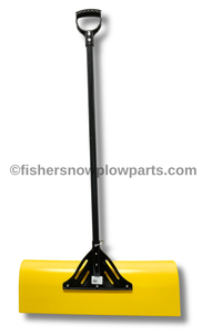 Transform your snow removal routine with the 85455-1 - FISHER SIDEWALK Factory Genuine Poly Pusher Shovel. This professional-grade tool excels in durability and performance, making it a must-have for efficient snow clearing.

Designed for both residential and commercial use, the FISHER® Heavy-Duty Pusher Shovel features a lightweight poly blade that makes pushing snow easier than ever. The reinforced handle offers exceptional strength, ensuring longevity no matter how tough the winter.

EASY ASSEMBLY REQUIRED

30-inch lightweight poly blade for effortless snow movement
Reinforced bracket and handle for superior durability
Commercial-grade quality trusted by professionals

Upgrade your winter toolkit with this reliable shovel that promises a clean finish and efficient snow removal, season after season.
