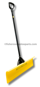 Transform your snow removal routine with the 85455-1 - FISHER SIDEWALK Factory Genuine Poly Pusher Shovel. This professional-grade tool excels in durability and performance, making it a must-have for efficient snow clearing.

Designed for both residential and commercial use, the FISHER® Heavy-Duty Pusher Shovel features a lightweight poly blade that makes pushing snow easier than ever. The reinforced handle offers exceptional strength, ensuring longevity no matter how tough the winter.

EASY ASSEMBLY REQUIRED

30-inch lightweight poly blade for effortless snow movement
Reinforced bracket and handle for superior durability
Commercial-grade quality trusted by professionals

Upgrade your winter toolkit with this reliable shovel that promises a clean finish and efficient snow removal, season after season.