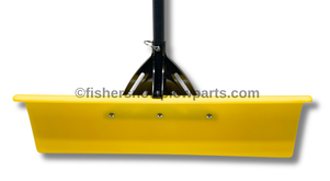 Transform your snow removal routine with the 85455-1 - FISHER SIDEWALK Factory Genuine Poly Pusher Shovel. This professional-grade tool excels in durability and performance, making it a must-have for efficient snow clearing.

Designed for both residential and commercial use, the FISHER® Heavy-Duty Pusher Shovel features a lightweight poly blade that makes pushing snow easier than ever. The reinforced handle offers exceptional strength, ensuring longevity no matter how tough the winter.

EASY ASSEMBLY REQUIRED

30-inch lightweight poly blade for effortless snow movement
Reinforced bracket and handle for superior durability
Commercial-grade quality trusted by professionals

Upgrade your winter toolkit with this reliable shovel that promises a clean finish and efficient snow removal, season after season.