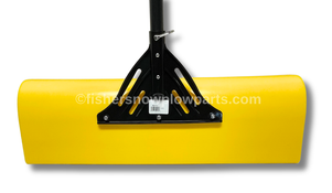 Transform your snow removal routine with the 85455-1 - FISHER SIDEWALK Factory Genuine Poly Pusher Shovel. This professional-grade tool excels in durability and performance, making it a must-have for efficient snow clearing.

Designed for both residential and commercial use, the FISHER® Heavy-Duty Pusher Shovel features a lightweight poly blade that makes pushing snow easier than ever. The reinforced handle offers exceptional strength, ensuring longevity no matter how tough the winter.

EASY ASSEMBLY REQUIRED

30-inch lightweight poly blade for effortless snow movement
Reinforced bracket and handle for superior durability
Commercial-grade quality trusted by professionals

Upgrade your winter toolkit with this reliable shovel that promises a clean finish and efficient snow removal, season after season.
