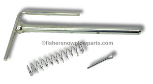 The 27576 - FISHER - WESTERN SNOWPLOWS Receiver Pull Pin Kit is crucial for Homesteader and Western Suburbanite snowplows. This factory genuine replacement part ensures a secure connection between your snowplow receiver and truck mount, allowing for dependable performance in winter.

Designed for durability, these pull pins withstand tough conditions, ensuring your snowplow stays firmly attached while you clear snow. Compatible with various Fisher components, this kit is essential for proactive snowplow maintenance.

Factory genuine replacement part
Durable construction for harsh winters
Direct fit with multiple compatible components
Easy installation to maintain snowplow efficiency
Enhances productivity during snow removal

Invest in the 27576 Receiver Pull Pin Kit for a reliable and efficient snowplowing experience this winter.