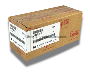 The 28803-1 Fisher-Western-SnowEx Snowplows Genuine Replacement Part Single Headlamp Rear Cover is an essential component designed to ensure optimal performance and longevity of your snow plow lighting system. Crafted with precision and durability in mind, this replacement cover seamlessly fits either the driver or passenger side headlamp, providing reliable protection against the elements.

Engineered for compatibility with various Western & SnowEx snow plow models, the 28803-1 is a straightforward solution for maintaining the clarity and functionality of your headlamp. Note that it does not include screws; however, it is designed to work with part number 28808, as well as other compatible components sold separately, including 28801-1, 28802-1, 28806, 28213K, and 28804. This makes it an ideal choice for anyone looking to upgrade or repair their snow plow without hassle.

This genuine replacement cover replaces the former kit 28800 and helps extend the lifespan of your headlights by ensuring they remain secure and free from debris. The high-quality construction of the cover minimizes the risk of damage from rocks, snow, and ice, safeguarding your investment in harsh winter conditions.