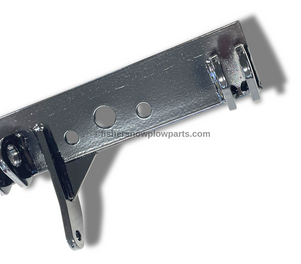 The Fisher Extreme V Snowplows Genuine Replacement Part - Base Angle Weldment for the passenger side is an essential component designed specifically for those who require top-tier performance in demanding winter conditions. Engineered for the 8.5-foot Extreme V blade, this replacement part ensures that your snowplow maintains its operational integrity and functionality throughout the winter months. MADE IN ROCKLAND, MAINE USA