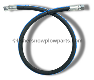 The 44315 Fisher Snowplows Factory Genuine Replacement Part is an essential component for maintaining optimal performance in your snowplowing equipment. Specifically engineered to fit Fisher Extreme X and XV2 models, as well as Western MVP Plus and MVP 3 systems (44351), this high-quality hose measures 3/8" in diameter and 38" in length. It features FJIC (Flare Joint Inverted Coupling) ends, ensuring a secure and leak-free connection for reliable operation in even the harshest winter conditions.