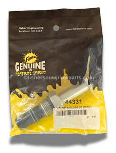 Enhance your snow plowing efficiency with the 44331 -FISHER SNOWPLOWS Factory Genuine Replacement Part - VALVE SVCV08-20 W/NUT. Designed for demanding winter conditions, this valve restores functionality to your equipment, ensuring smooth operations.

Crafted for compatibility with multiple models, including Fisher Extreme V and Western MVP, it features color-coded wires for simple installation, guaranteeing quick and reliable setup without hassles.

Genuine Fisher branded replacement part
Compatible with various snow plow models
Includes installation nut for convenience
Engineered for durability in harsh conditions
Simplified wiring with color-coded options

Keep your snow plow ready for action this winter with the 44331 valve and tackle snow removal confidently.