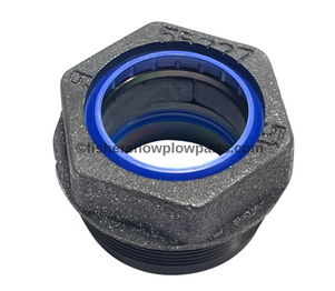48985 -FISHER SNOWPLOWS GENUINE REPLACEMENT PART - GLAND NUT WITH SEALS ASSEMBLY  1-1/2 FORMERLY PART 56555 & 56556 NUT , INSTALLED FOR LOW FRICTION PISTONS ONLY. USED ON KITS 56600K, 56603K, 44340, 69670. WESTERN MVP 3 ANGLE RAMS & MVP PLUS LIFT AND ANGLE SNOWPLOW RAMS. SNOWEX HDV SNOWPLOW ANGLE RAMS

USED ON EXTREME V ANGLE AND LIFT RAMS, 7 1/2', 8 1/2', 9 1/2' XV2 ANGLE RAMS, SD, MOST HD (VERIFY WHICH RAMS ARE ON THESE) , HD2, HDX -  LIFT AND ANGLE RAMS, HT ANGLE RAMS