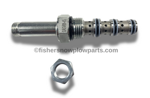 49453 -FISHER XLS - WESTERN 49452 WIDEOUT SNOW PLOWS GENUINE REPLACEMENT PART - S5 CARTRIDGE LOWER LEFT IN PICTURE , VALVE SV08-45 W/NUT - RED & BLACK WIRE - TOP FRONT ON HYDRAULIC UNIT , DASV08-45