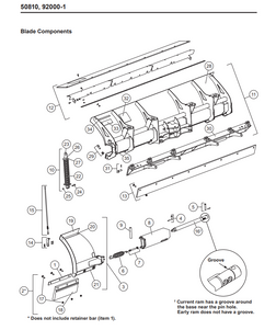 50655   - FISHER SNOW PLOWS GENUINE REPLACEMENT PART - EYEBOLT KIT, ITEM #6