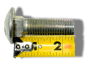 The 63913 - FISHER - WESTERN SNOWPLOWS GENUINE REPLACEMENT PART is an essential component designed for the optimal functioning of your snow plow system. This sturdy carriage bolt, measuring 3/4-10 x 2 1/2, is specifically engineered for use in the Extreme V and XV2 push assembly, providing reliable attachment of the push frame to the T frame.

Crafted from high-quality materials, this bolt offers exceptional strength and durability, ensuring that it withstands the rigorous demands of intense winter conditions. Its robust construction guarantees longevity, making it an ideal choice for both commercial and residential snow removal operations. The precise dimensions ensure a perfect fit, allowing for quick and efficient installation and replacement when needed.

Replacing worn or damaged bolts is crucial for maintaining the performance and safety of your snow plow. This genuine Fisher and Western product means you can be confident in the compatibility and quality compared to generic alternatives. The 63913 carriage bolt plays a critical role in securing your plow system, ensuring it operates smoothly and effectively during the harshest weather conditions.

Additionally, the inherent corrosion resistance of this carriage bolt helps enhance its lifespan, giving you peace of mind through winter’s toughest storms. Suitable for a variety of snow plow configurations, this component is a straightforward yet vital part of your snow plow maintenance toolkit.

Make the smart choice for your snow plowing needs. Choose the 63913 - FISHER - WESTERN SNOWPLOWS GENUINE REPLACEMENT PART and ensure your equipment is always in top condition, ready to tackle whatever winter throws your way. Invest in quality, performance, and reliability with this essential carriage bolt.