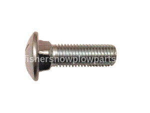 63913  - FISHER SNOW PLOWS GENUINE REPLACEMENT PART -  3/4-10 X 2 1/2 CARRIAGE BOLT, EXTREME V AND XV2 PUSH ASSEMBLY TO T FRAME CARRIAGE BOLT