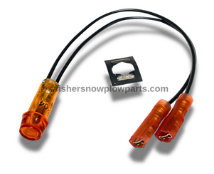67529 - FISHER SPREADERS GENUINE REPLACEMENT PART - LIGHT 12V PANEL MT AMBER CAN BE USED ON WESTERN SPREADER CONTROL, LIGHT IS AMBER NOT RED