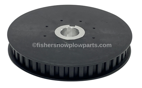 76796 FISHER & WESTERN SPREADERS GENUINE REPLACEMENT PART - 40 TOOTH .75" ID BORE POLY GEAR REPLACES METAL PULLEY. USED ON FISHER POLYCASTER & STEELCASTER, ALSO ON WESTERN TORNADO & STRIKER HOPPER SPREADERS