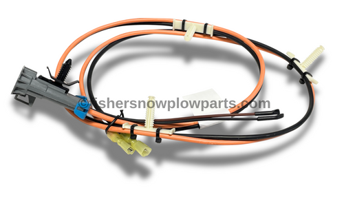 The 78105 Fisher Spreader Genuine Replacement Part is an essential component designed exclusively for the NON FleetFlex Polycaster, Blizzard Ice Chaser and Western Tornado spreaders. This long cable assembly ensures optimal performance and durability, serving as a critical connection point within your spreader system. Meticulously crafted, this replacement part promises reliability, allowing you to maintain the efficiency of your equipment without compromise.
