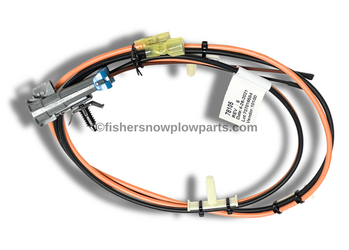 The 78105 Fisher Spreader Genuine Replacement Part is an essential component designed exclusively for the NON FleetFlex Polycaster and Western Tornado spreaders. This long cable assembly ensures optimal performance and durability, serving as a critical connection point within your spreader system. Meticulously crafted, this replacement part promises reliability, allowing you to maintain the efficiency of your equipment without compromise.

Built to withstand the rigors of demanding weather conditions and heavy use, the 78105 cable assembly is mounted securely inside the chute, providing a seamless integration with your spreader. Its robust design reflects a commitment to quality, ensuring that every application of material is distributed evenly and efficiently, enhancing your overall operation.

Compatibility with both the FleetFlex Polycaster and Western Tornado models highlights the versatility of this replacement part, making it a practical choice for professionals who require dependability and performance. The straightforward installation process means minimal downtime, enabling swift replacements so you can get back to the task at hand.

Whether you're managing a large-scale landscaping project, performing snow removal, or engaging in road maintenance, the 78105 cable assembly is engineered to support your goals with its steadfast functionality. When your spreader requires attention, choosing genuine Fisher parts is the best way to ensure that your machinery operates at its peak performance. This replacement cable assembly is not just a component; it is a gateway to maintaining the effectiveness of your fleet and enhancing your productivity in every task. Discover the difference that quality makes with the 78105 Fisher Spreader Genuine Replacement Part, designed to keep your operations running smoothly and effectively.