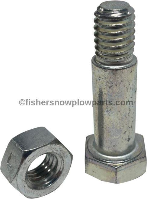 40905 - "FISHER  SNOWPLOWS GENUINE REPLACEMENT PART - HEX SHOULDER BOLT_1/2X1-1/2 & 7/16‐14 Hex Locknut GB. FITS WESTERN MVP PLUS, MVP 3, SNOWPLOWS & SNOWEX HDV PART 83624 

91000 - 7/16‐14 x 1‐5/8 Hex Shoulder Bolt 

90353 - 7/16‐14 Hex Locknut GB 