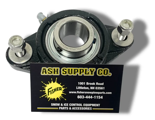 The 94953 Fisher - Western - SnowEx Spreaders Factory Genuine Replacement Part is an essential component for maintaining the optimal performance of your spreader units. This Conveyor Drive Spreader Bearing Kit includes bearing and mounting hardware is specifically designed for a variety of models, including Fisher’s Tempest, Tempest Poly, Procaster, SteelCaster, and PolyCaster, as well as Western's Tornado, Striker, and Marauder Poly lines. It also fits SnowEx’s Chain Renegade and Renegade Poly spreaders, making it a versatile choice for various applications.