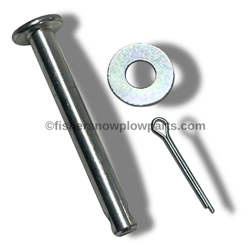 The 26219 Fisher Snowplows Factory Genuine Replacement Part is a crucial component designed specifically for the Minute Mount 2 system, ensuring seamless functionality and durability for your snow removal needs. Crafted with precision, this 3/8 x 3 pin assembly features a robust design that withstands the rigors of harsh winter conditions.

Included in the assembly are a sturdy 3/8 clevis pin, a reliable 5/32 x 1 1/4 cotter pin, and a dependable washer – all engineered to provide secure and consistent performance. Each part plays a vital role in maintaining the integrity of your snowplow setup, allowing it to operate smoothly while enhancing its longevity.