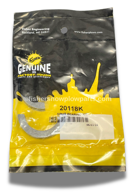 Experience unparalleled performance and reliability with the 20118K -FISHER - 64650 Western Snowplows Genuine Replacement Part - Split Bearing Kit 1 1/2". Designed specifically for snow plow enthusiasts, this high-quality replacement part ensures your equipment operates at its best, even in the toughest winter conditions.