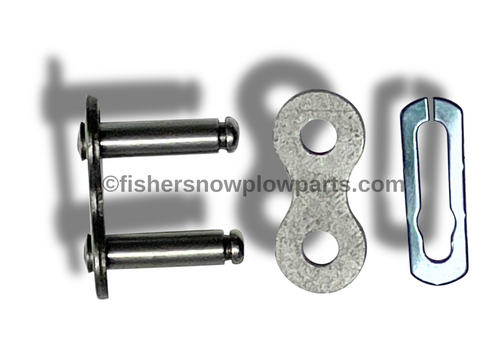 The 20353K Roller Chain Master Link Kit is an essential genuine replacement part designed specifically for Fisher and Western hopper spreaders. Crafted for durability and optimal performance, this kit is crucial for maintaining the efficiency of your spreader system. Constructed from high-quality materials, the master link is engineered to withstand the demanding conditions of winter operations, ensuring long-lasting performance in the field.
Perfectly compatible with a variety of hopper spreaders, the 20353K kit guarantees a snug fit, providing the reliability you need during those essential snow and ice management tasks. Whether you're a professional contractor or a dedicated DIY enthusiast, this roller chain master link kit helps to streamline the maintenance process, making it easier to get your equipment back up and running. The 20353K Roller Chain Master Link Kit is an essential genuine replacement part designed specifically for Fisher and Western hopper spreaders. Crafted for durability and optimal performance, this kit is crucial for maintaining the efficiency of your spreader system. Constructed from high-quality materials, the master link is engineered to withstand the demanding conditions of winter operations, ensuring long-lasting performance in the field.
Perfectly compatible with a variety of hopper spreaders, the 20353K kit guarantees a snug fit, providing the reliability you need during those essential snow and ice management tasks. Whether you're a professional contractor or a dedicated DIY enthusiast, this roller chain master link kit helps to streamline the maintenance process, making it easier to get your equipment back up and running.