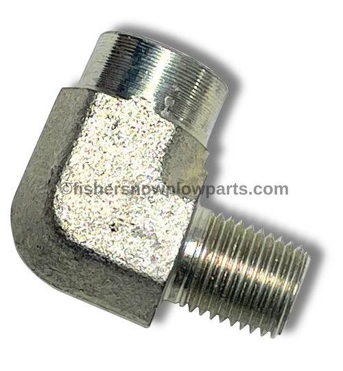 2780K - FISHER SNOW PLOWS GENUINE REPLACEMENT PART -  1/4" NPT X 90 STREET  ELBOW
