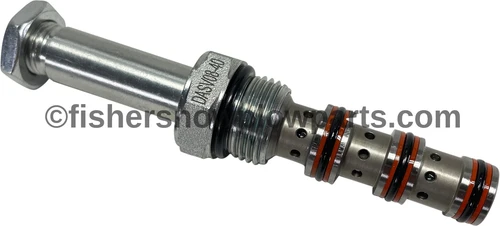 The 7637K-1 Fisher Snowplows Genuine Replacement Part is an essential component for maintaining the efficiency and reliability of your snowplow system. Designed to fit a variety of models, particularly the Fisher Insta Act straight plows, Homesteader, HS, HT SERIES ,Western Ultramount 2 ProPlus and Defender series, this 4-way valve comes with a nut and is tailored for use with straight snowplows featuring the S3 cartridge with a blue wire.