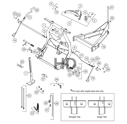 MINUTE MOUNT 2 HD JACK LEG ITEM #7 IN ILLUSTRATION