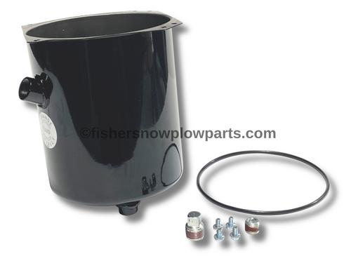 The 21830 Fisher-Western Snow Plows Factory Genuine Replacement Part is an essential addition for those looking to maintain or restore the functionality of their full-size straight or Legacy MVP snow plows. This Insta-Act reservoir kit is meticulously crafted to meet the high standards of durability and performance expected from Fisher-Westen products.