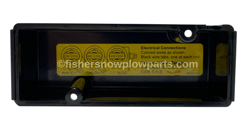 21394- FISHER - WESTERN SNOWPLOWS GENUINE REPLACEMENT PART- 3 COIL COVER STRAIGHT PLOW - REAR COIL COVER ASSEMBLY USED ON STRAIGHT PLOW HYDRAULICS, NOT USED ON HD2, HDX PLOWS. ORDER 90650 X 2 FOR COVER MOUNTING SCREWS
COMPATIBLE COMPONENTS SOLD SEPARATELY:
90650, 26359, 21294, 21500K-1, 63411, 22150-1, 22147-1, 7634K, 7637K, 66608K WESTERN SNOWPLOWS 21394- FISHER - WESTERN SNOWPLOWS GENUINE REPLACEMENT PART- 3 COIL COVER STRAIGHT PLOW - REAR COIL COVER ASSEMBLY USED ON STRAIGHT PLOW HYDRAULICS, NOT USED ON HD2, HDX PLOWS. ORDER 90650 X 2 FOR COVER MOUNTING SCREWS
COMPATIBLE COMPONENTS SOLD SEPARATELY:
90650, 26359, 21294, 21500K-1, 63411, 22150-1, 22147-1, 7634K, 7637K, 66608K WESTERN SNOWPLOWS
