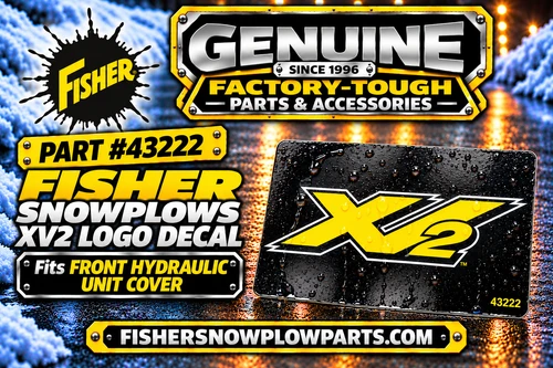 The 43222 Fisher Snow Plows Factory Genuine Replacement Part is vital for the optimum performance of your XV2 hydraulic cover. Crafted for durability, this hydraulic cover front label safeguards your snowplow, ensuring it operates flawlessly through the toughest winter conditions.

This easy-to-install label not only provides essential protection against snow and ice but also enhances the overall appearance of your equipment. With a sleek design, it ensures your snowplow looks great while you focus on efficient snow removal.

Genuine Fisher factory part
Easily replaceable for hassle-free maintenance
Designed specifically for XV2 model
Durable against harsh weather conditions
Enhances aesthetic appeal of your snowplow

Keep your snowplow in peak condition with the 43222 Fisher replacement part!