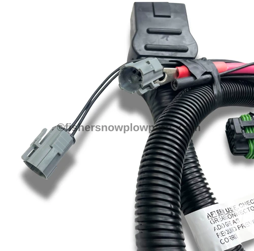 The 69906 - Fisher Western Spreaders Genuine Replacement Part - Hopper Harness Assembly is an essential component for those who rely on efficient snow and ice control. Designed specifically for Fisher Steelcaster and Western Striker spreaders, this durable assembly ensures optimal performance, allowing you to tackle the toughest winter conditions with confidence.