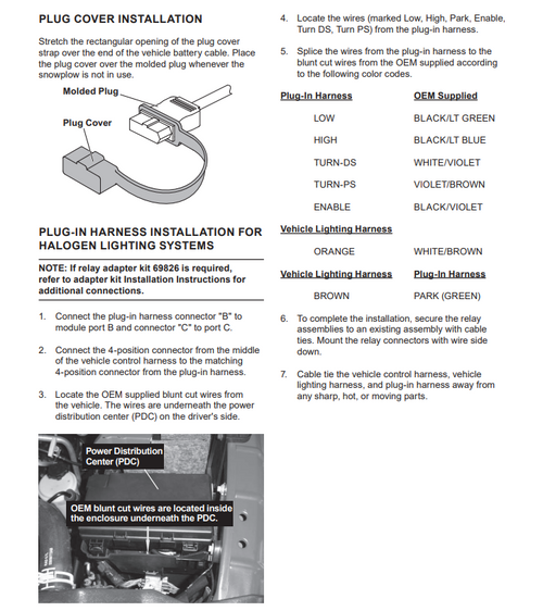 69892-1 INSTALLATION INSTRUCTIONS