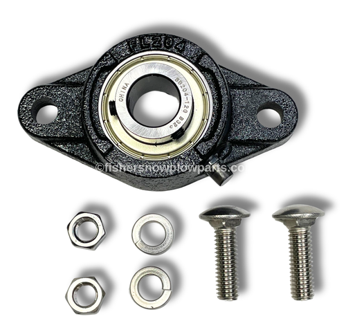The 96501 Fisher - Western Hopper Spreaders Factory Genuine Replacement Part offers an essential solution for maintaining optimal performance in your Steelcaster and Western Striker spreader chute systems. Designed specifically for compatibility with spinner shafts of the spreaders listed, this Chute Spinner Bearing Kit with hardware, delivers unparalleled durability and reliability, making it an indispensable component for efficient snow and ice control.