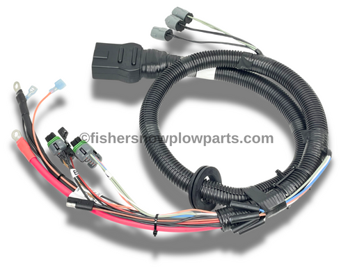 The 78417 Fisher Polycaster & Western Tornado FleetFlex Spreader Harness Assembly is a premium replacement part designed specifically for your hopper-style spreaders. Engineered for reliability and performance, this genuine harness assembly enhances the functionality of both Polycaster and Western Tornado FleetFlex units, ensuring that your spreading tasks are completed with precision and ease.