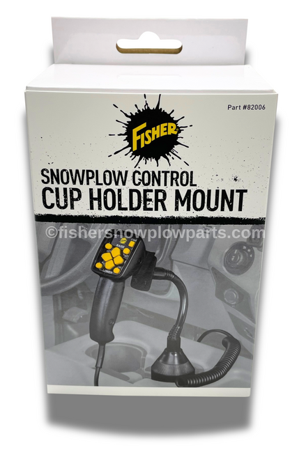 The 82006 - Fisher Snowplow & FleetFlex Spreaders Cup Holder Control Mount is an essential accessory designed for those who rely on their snow removal equipment during winter storms. A robust solution for holding your Fisher plow controls or smartphone securely, this mount excels in both functionality and adaptability. Featuring a flexible gooseneck design, it allows for optimal positioning, ensuring that your tools are easily accessible while keeping your focus on the road.