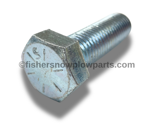 The 98037 Fisher Snow Plow Genuine Replacement Part is designed to provide reliability and durability for your snow removal equipment. This hex cap screw, measuring 3/4-10x2-1/2, is engineered to meet the stringent standards set by Fisher, ensuring optimal performance when attached to your snow plow assembly.