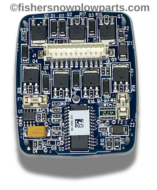 The 96449 Fisher Genuine Replacement Part is a crucial component designed to restore the functionality of your EZ V Legacy equipment. This PC board and keypad assembly features a user-friendly layout with nine buttons, ensuring ease of operation and efficient performance. With a 10-pin round connector, the installation process is streamlined, making it an ideal replacement for your existing unit.

Manufactured to the highest standards, this replacement part is compatible with the 96454 harness, providing a reliable and seamless fit with your Fisher equipment. The robust construction guarantees durability, ensuring that your system remains operational for years to come. Whether you're a professional or a DIY enthusiast, this part simplifies the maintenance of your machinery, allowing for quick and effective repairs without the need for extensive technical know-how.