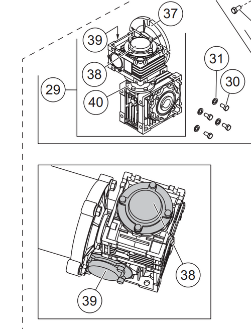 86792 - FISHER SPREADERS GENUINE REPLACEMENT PART - 86792 PRIMARY GEARBOX COVER KIT 040 3-3/8" INCLUDES HARDWARE. FITS FISHER POLYCASTER, TEMPEST , TEMPEST POLY P220, P150 & STEELCASTER, WESTERN TORNADO, MARAUDER, MARAUDER POLY P150, P220 & STRIKER, SNOWEX RENEGADE & RENEGADE POLY P150, P220 HOPPER SPREADERS FITS 99087 BLUE GEARBOX