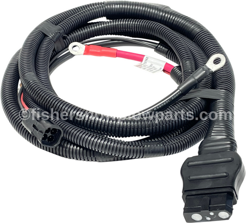 72168 - FISHER SNOW PLOWS GENUINE REPLACEMENT PART - BATTERY CABLE ASSEMBLY, VEHICLE, LONGFLEX SERVICE PART
