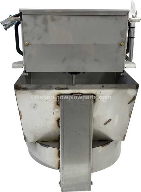 The 99132 - Fisher Steelcaster - Western Striker Spreader Chute Kit is the perfect genuine replacement part for those looking to maintain the optimal performance of their spreader. Designed for efficiency and durability, this electric short chute kit ensures that your spreading operations remain seamless, whether for residential or commercial use.

This complete spinner assembly kit comes ready for plug-and-play installation, allowing users to make quick replacements without the need for complex tools or extensive technical knowledge. Each component is engineered to meet rigorous quality standards, ensuring a perfect fit and reliable operation. The kit includes essential parts such as 99485, 96506, 99135, 96504, 96392, and 96501 (x2), along with 78361, equipping you with everything needed to restore functionality and maximize effectiveness in any snow or ice management task.