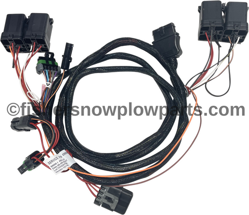 69886-1 FISHER - WESTERN - SNOEX SNOWPLOWS GENUINE REPLACEMENT PART -  2015 - CURRENT DODGE VEHICLE LIGHTING HARNESS

FOUND IN KIT 69892 & 69892-1. PORT A ISOLATION MODULE TO GRILL FOR PLOW LIGHTS