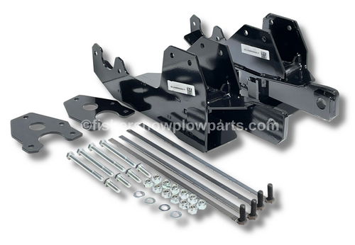 The 77109 - Fisher Snowplows Genuine Vehicle Mount is meticulously engineered for the GM K2500 and K3500 Chevrolet Silverado and GMC Sierra models from 2020 to the present day. This mount is designed to provide robust and reliable performance for all your snow clearing needs. Crafted with precision, it ensures a secure fit to your vehicle, allowing for effortless attachment of snowplows, making winter maintenance more efficient and effective. Manufactured in Rockland, Maine USA
