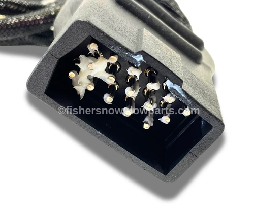 72548 - FISHER INTENSIFIRE - WESTERN NIGHTHAWK - SNOWEX STORM SEEKER SNOWPLOWS GENUINE REPLACEMENT PART - LED HEADLIGHT HARNESS PLOWSIDE, LED SERVICE PART, 16-PIN
